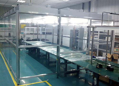 流水線(xiàn)潔凈棚