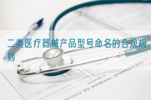 二類醫(yī)療器械產品型號命名的合規(guī)規(guī)則(圖1)