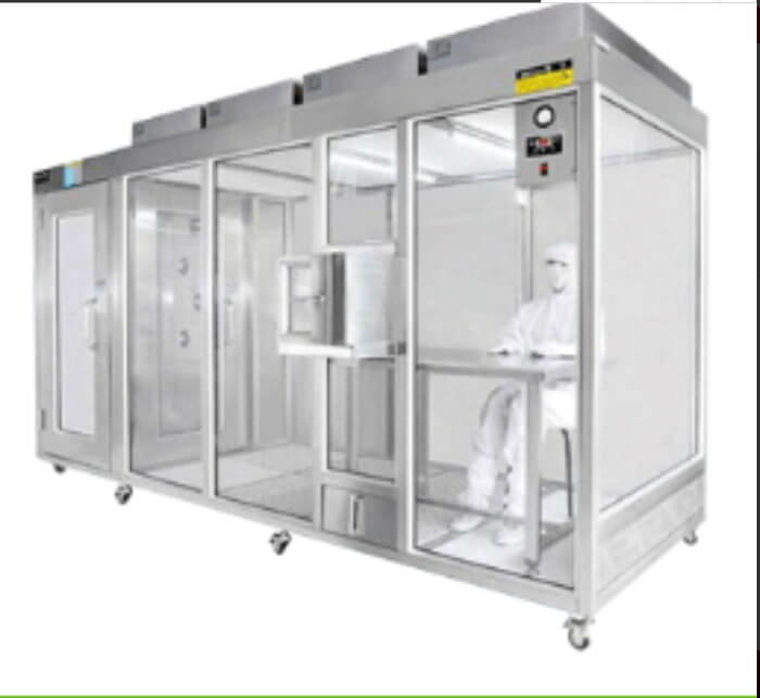 鋼化玻璃潔凈棚效果圖