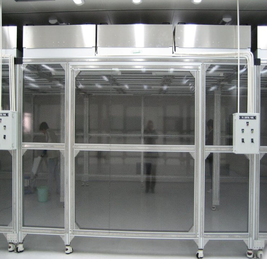 三十萬級十萬級萬級潔凈棚材質(zhì)效果圖